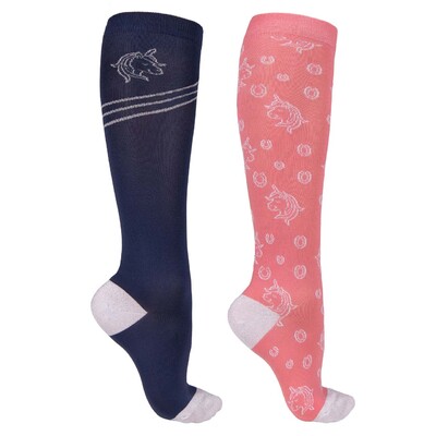 QHP Kniestrümpfe Jaily (2er-Pack)