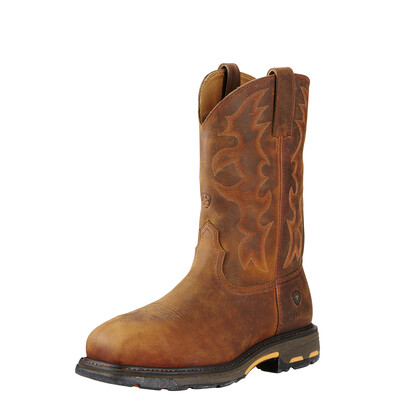 Ariat WorkHog Wide Square Toe Steel Toe Work Boot Herren