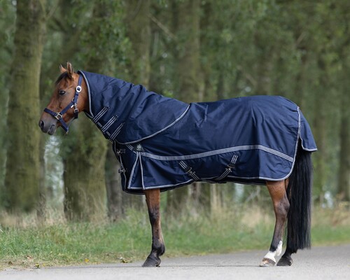 DKR Sports Mini Winterdecke 200grs Mit Abnehmbar Halsteil Für Pony's 