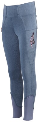 Harry's Horse Equitights Lou-Lou Denim Fiss Vollbesatz