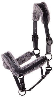 Harry's Horse Lederhalfter Anatomic Furry Matt