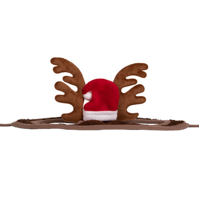 QHP Weihnachtsmütze mit Geweih für Pferde