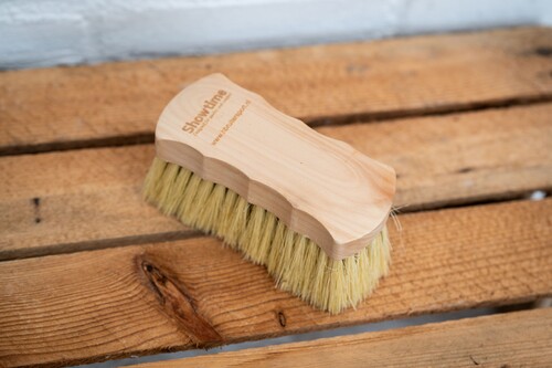 HB Showtime Luxus anatomischer Holz Dandybürste