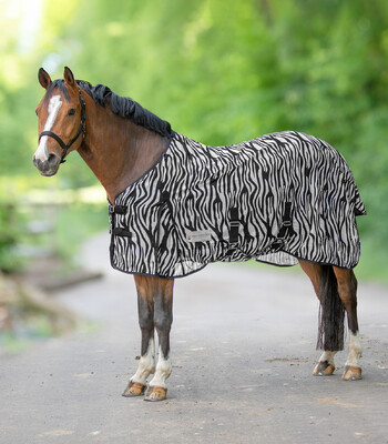 Waldhausen Zebra Fliegendecke mit Bauchlatz