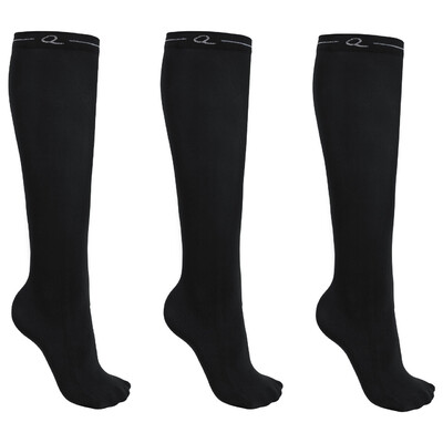 QHP Kniestrümpfe (3er-Pack)