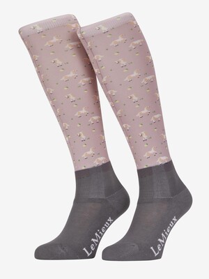 LeMieux Footsie Socken Lemon