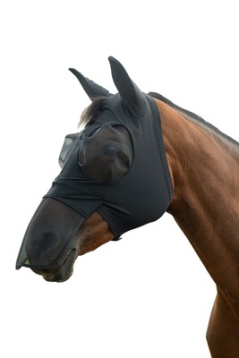 HKM Fliegenschutzmaske Elastic mit Nüsternschutz