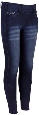 Harry's Horse Reitlegging Equitights Denim Diva Violet Vollbesatz