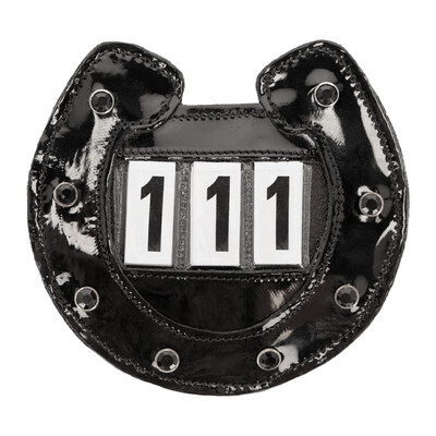 QHP Nummernhalter Horseshoe