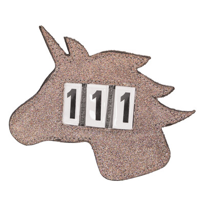 QHP Nummernhalter Unicorn