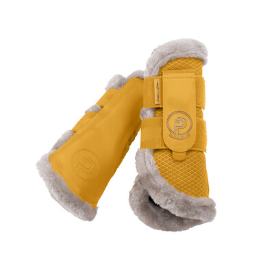 Eskadron Gamaschen Mesh Faux Fur | Platinum