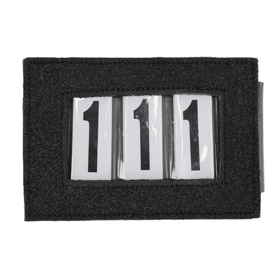 QHP Startnummernhalter Clip Shine