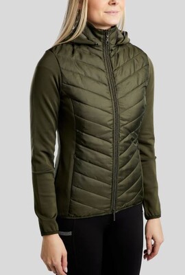 Montar MoEliza Hybrid Jacke Gun Metal Crystals