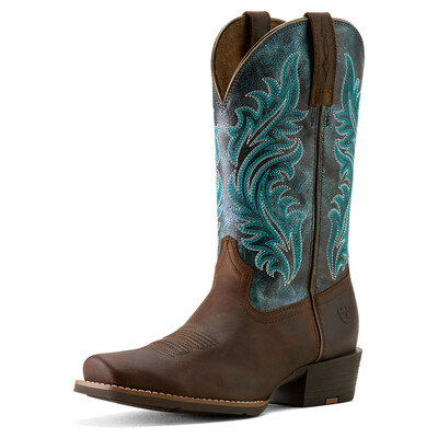 Ariat Round Up Narrow Cutter Toe Westernstiefel – Damen