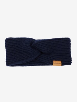 LeMieux Clara Geripptes Stirnband mit Knoten