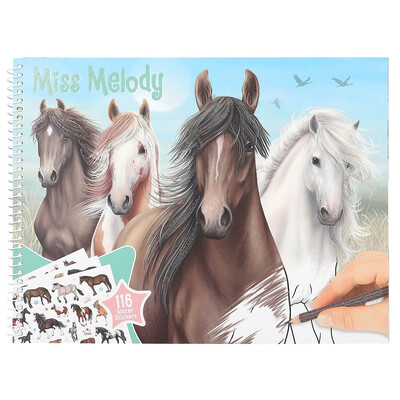 Miss Melody Malbuch
