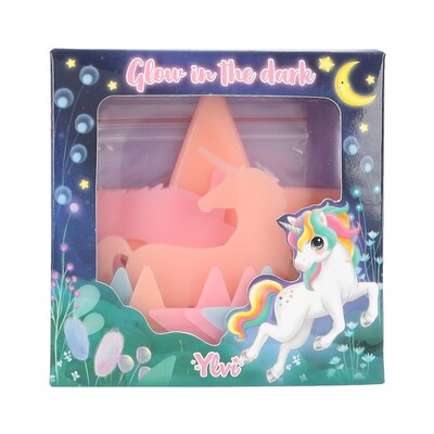 Ylvi Glow-in-the-Dark Sticker – Einhörner & Sterne