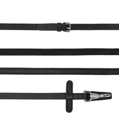 QHP Zügel einseitig Anti-Rutsch mit Clip