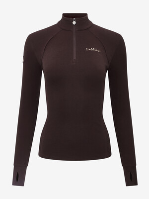 LeMieux Frances Quarter Zip Fleece Top