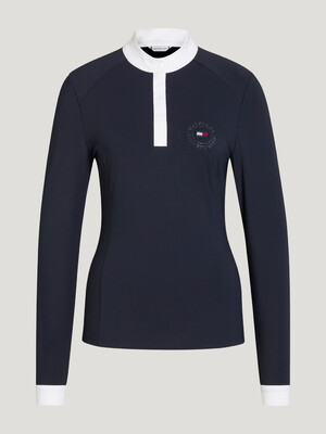 Tommy Hilfiger Taylor Strass Langarm Turniershirt