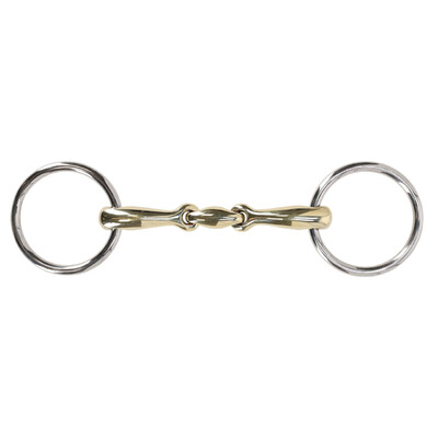 QHP Wassertrense Anatomisch Doppelgebrochen – Argentan