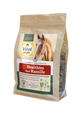 VITALstyle Pferde Leckerlis - Healthies mit Kamille 1kg