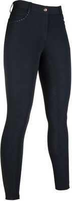 HKM Reithose Rosegold Glamour Style Vollbesatz
