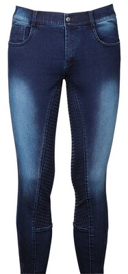 Harry's Horse Herren Reithose Liciano Denim Full Grip