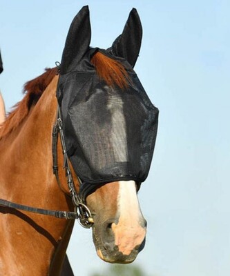 Equilibrium Net Relief Fliegenmaske für Reiten mit Ohren - UV Schutz