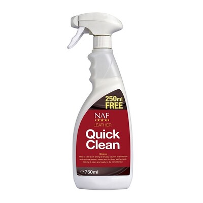 NAF Leather Quick Clean 500ml + 250ml KOSTENLOS