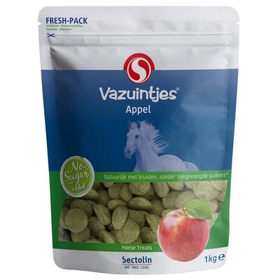 Sectolin Vazuintjes Apfel 1kg Leckerlis