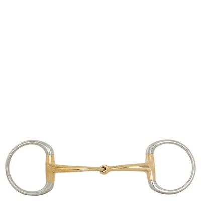 BR Single Jointed Eggbutt Snaffle Soft Contact 14 mm