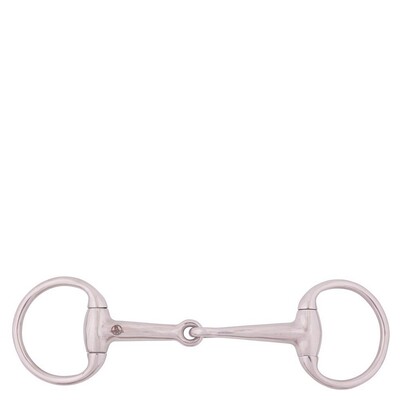 BR einfach gebrochene Olivenkopftrense Pony 13 mm