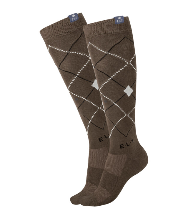 ELT Paardrijsokken Argyle