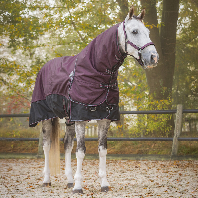 QHP Outdoordeken 1200D turnout collection 150gr afneembare hals