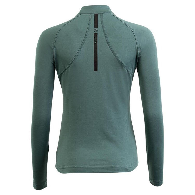 BR CLX long-sleeve zip-up shirt 