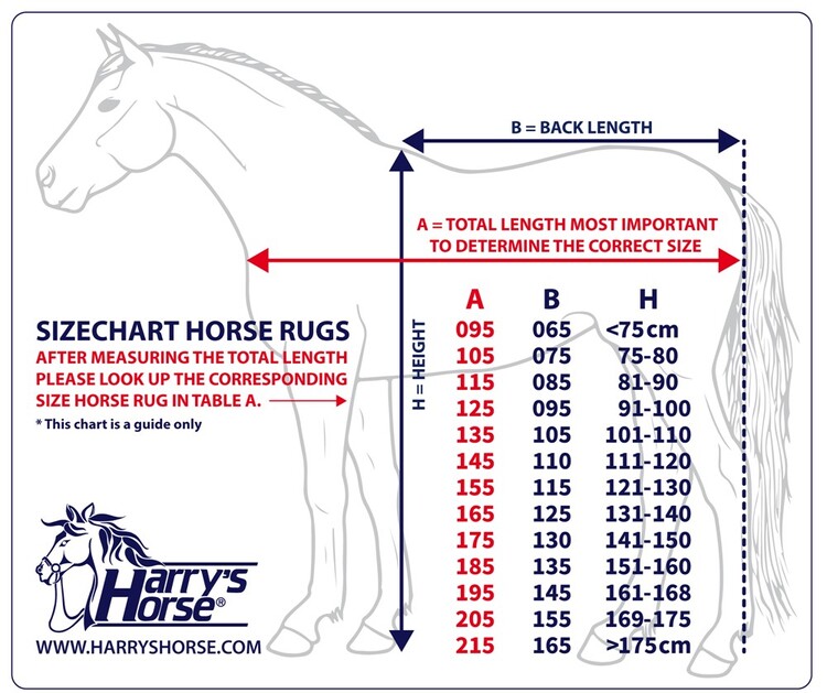 Harry's Horse Fleecedeken Staatsie met borstflap