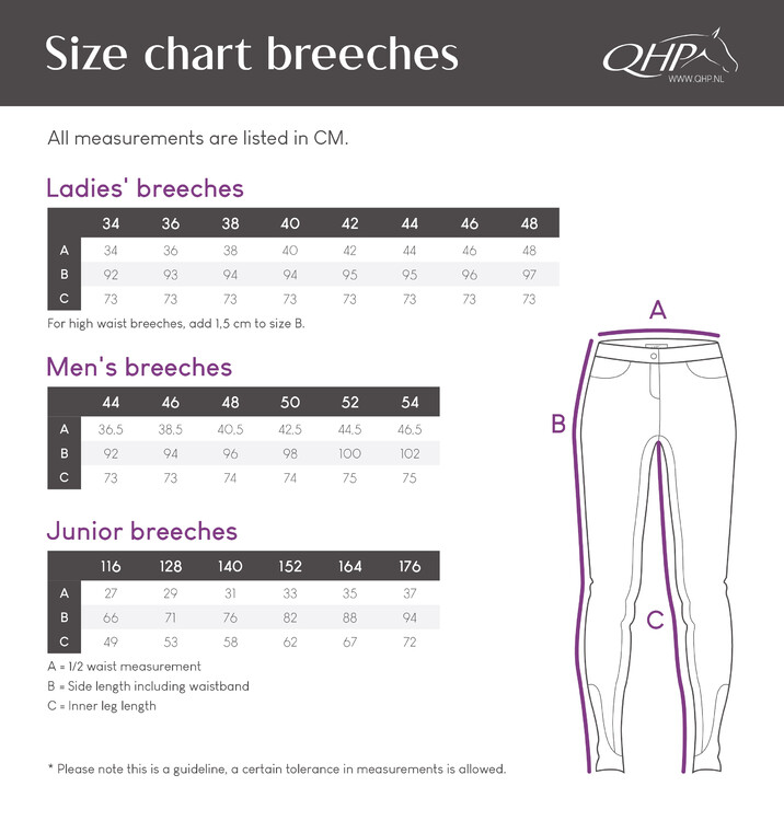 QHP Winter rijlegging Juliet full grip