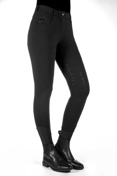 HKM Verwarmde rijbroek Comfort Style FullGrip