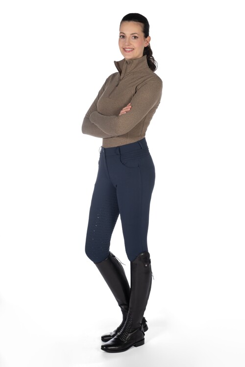 HKM Verwarmde rijbroek Comfort Style FullGrip