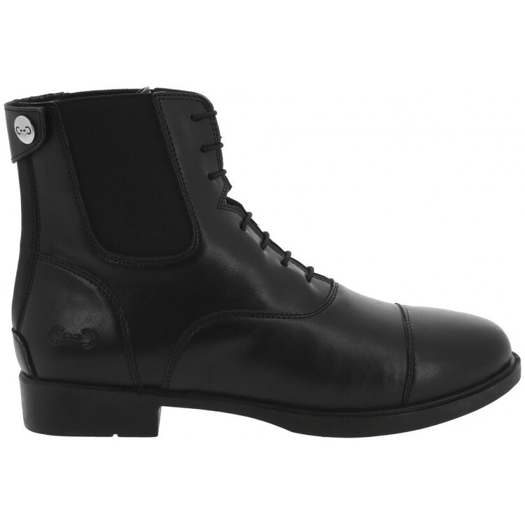 Riding World Rijschoen met veter en rits Vegan Leather