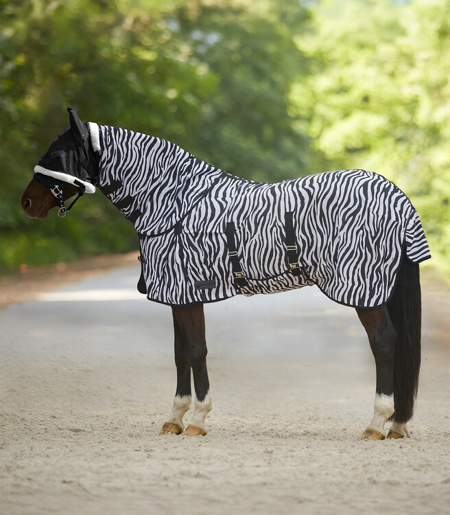 Waldhausen Zebra Vliegendeken met buikflap