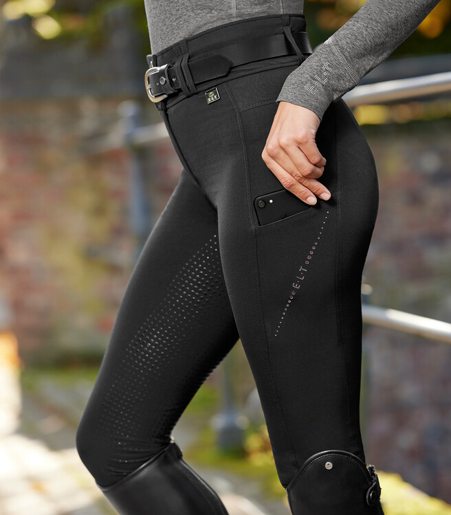 ELT Winterrijbroek Mina Thermo Highwaist FullGrip