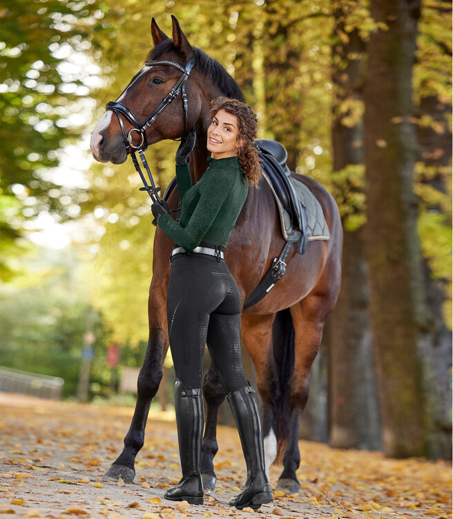 ELT Winterrijbroek Mina Thermo Highwaist FullGrip