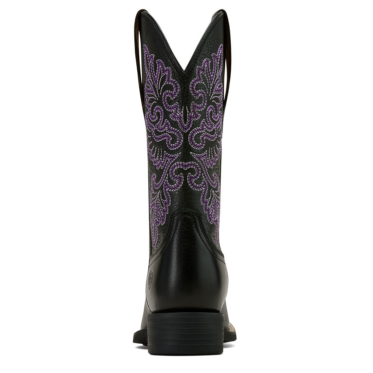 Ariat Round Up Wide Square Toe StretchFit Westernlaars dames