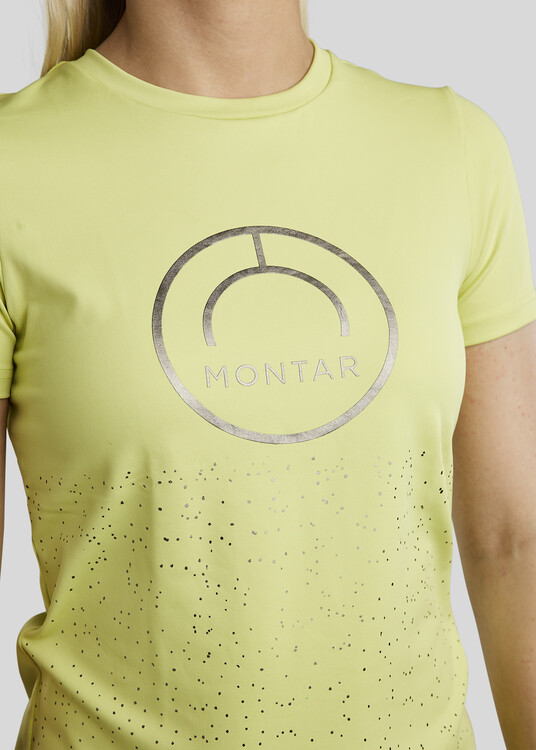 Montar T-shirt MoSillie Gun Metal Logo