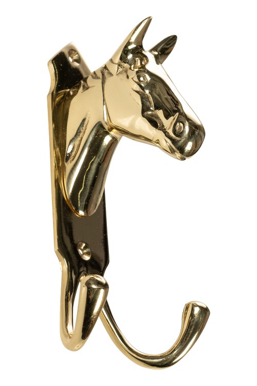 HKM Paardenhoofd met 2 haken