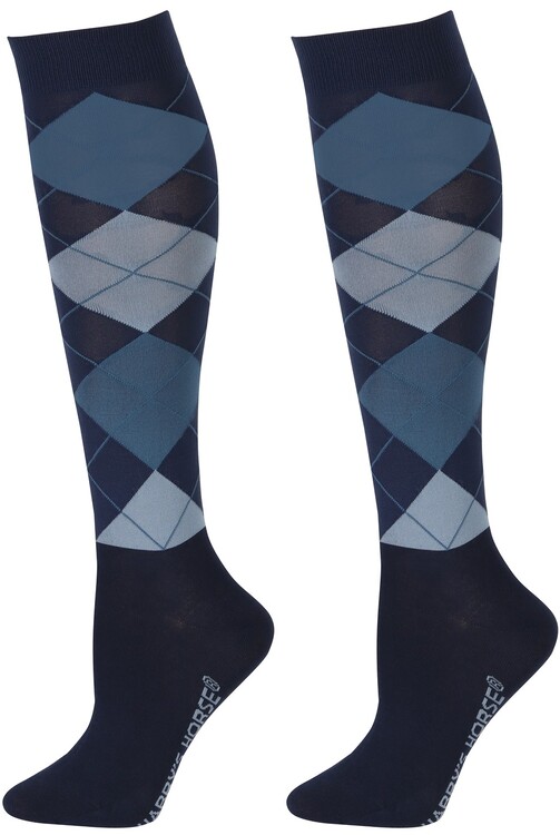 Harry's Horse Paardrijsokken Argyle
