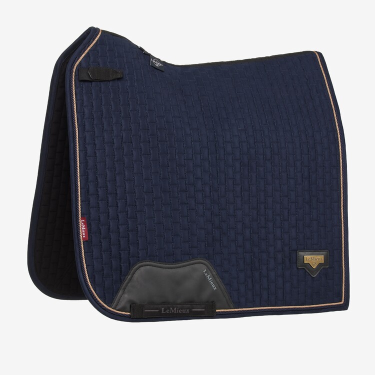 LeMieux Puissance Zadeldek Suede Dressuur 