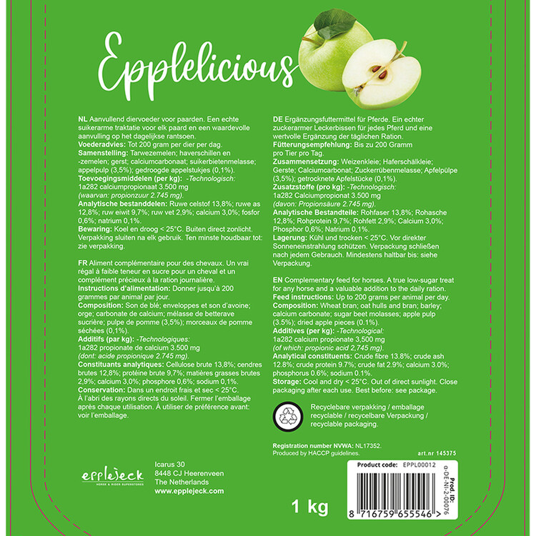 EJ Paardensnoepjes Epplelicious